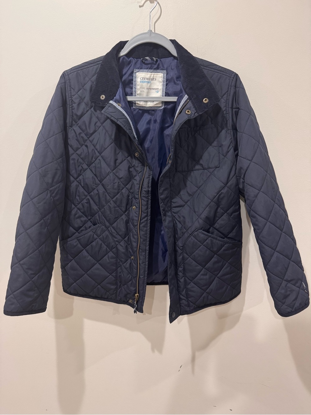 Crewcuts by J.Crew Kids' Quilted Barn Jacket Size 12